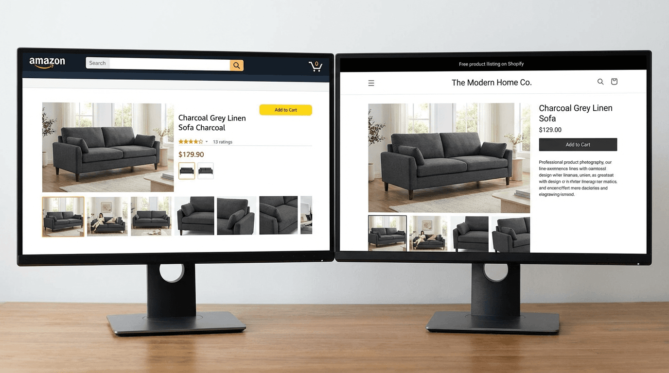 Optimize your furniture photos for Amazon and Shopify