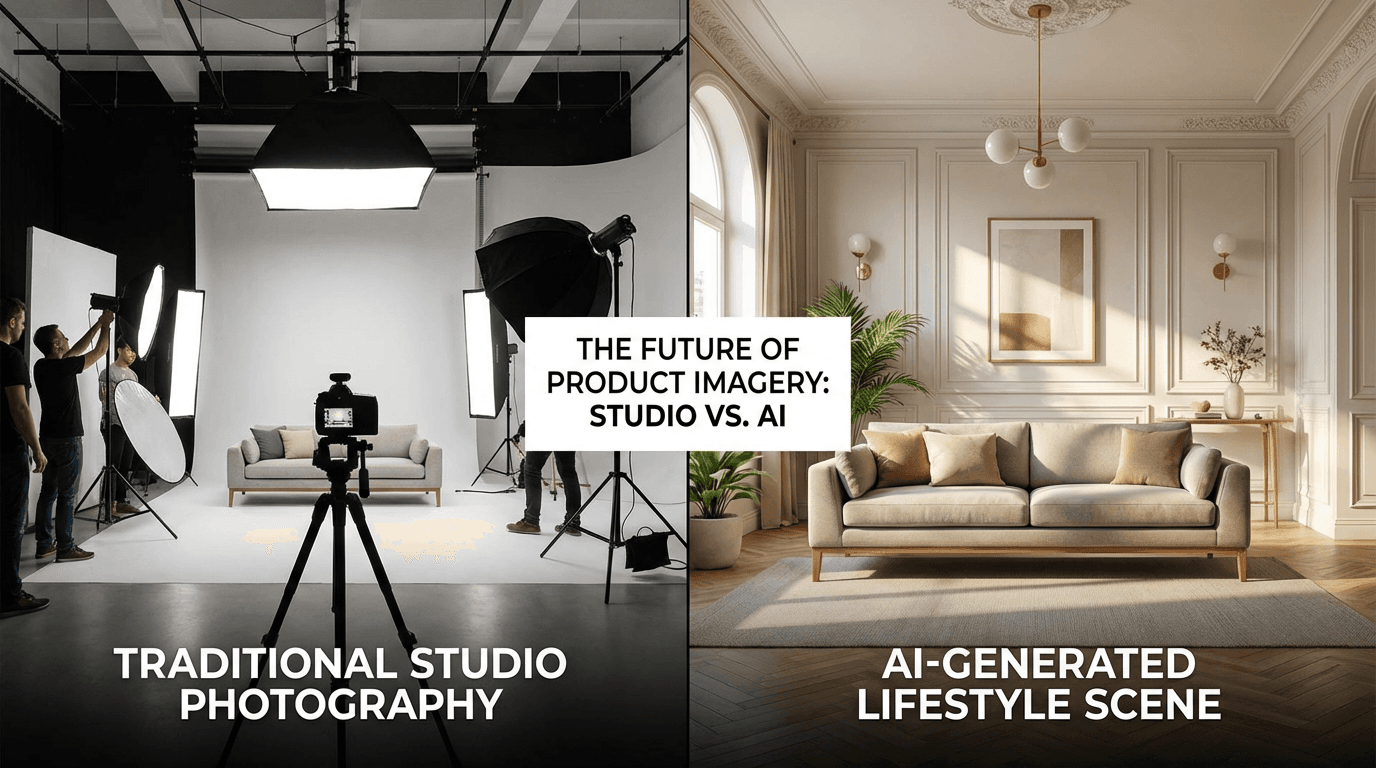 AI furniture photos vs studio: detailed comparison